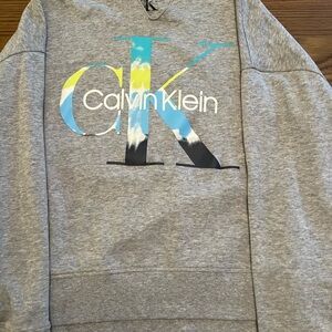 Calvin Klein Gray Sweatshirt